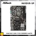 ASUS H61DVR-5P Supporto scheda madre i5-2500K 3570K i7-3770K 2600 i3-3250T 2100 CPU DDR3 1066 MHz LGA1155 H61 Scheda madre