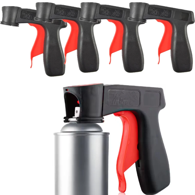 1/2/4PCSCar Farbe Trigger Griff Wiederverwendbare Tragbare Hand Farbe Produkte Reiniger Boost Farbe Spray Kann Konverter auto Reparatur Werkzeuge Image