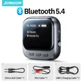 Joyroom 2-IN-1 Trasmettitore Ricevitore Bluetooth 5.4 Adattatore per auto AUX 400mAh con display a LED per musica per auto/chiamate in vivavoce