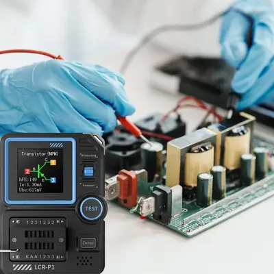 Capacitor Tester Graphic Display Capacitance Meter Diode Resistor Inductor Capacitance Tester MOS SCR Meter Automatic Checker