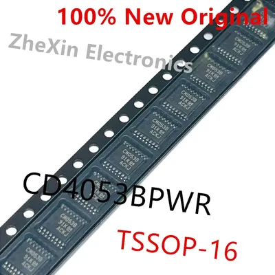 10PCS/Lot CD4051BPWR CM051B 、CD4052BPWR CM052B 、CD4053BPWR CM053B 、CD4013BPWR CM013B CMOS analog multiplexer chip