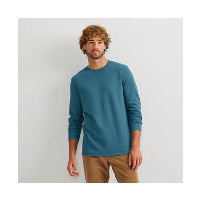 Eddie Bauer Men's Eddie's Favorite Thermal Crew - Sea Blue - Size S