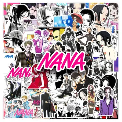10/30/50 Stück coole Anime NANA Aufkleber Cartoon Aufkleber DIY Laptop Telefon Skateboard Auto coole wasserdichte Dekoration Aufkleber Kinderspielzeug Image