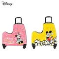 Disney Topolino Minnie Mouse cartone animato carino viaggio all'aperto grande capacità di stoccaggio valigia sit-on e ride-on trolley