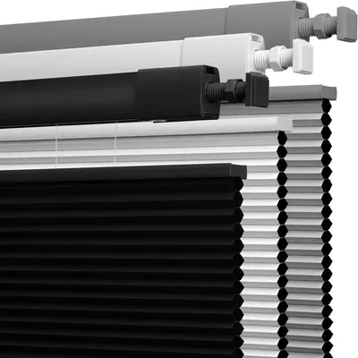 Sunroad Custom Made Blackout Cordless Cellular Shades – Wabenjalousien oben und unten, ohne Bohrwerkzeuge, einfache Installation, Schwarz