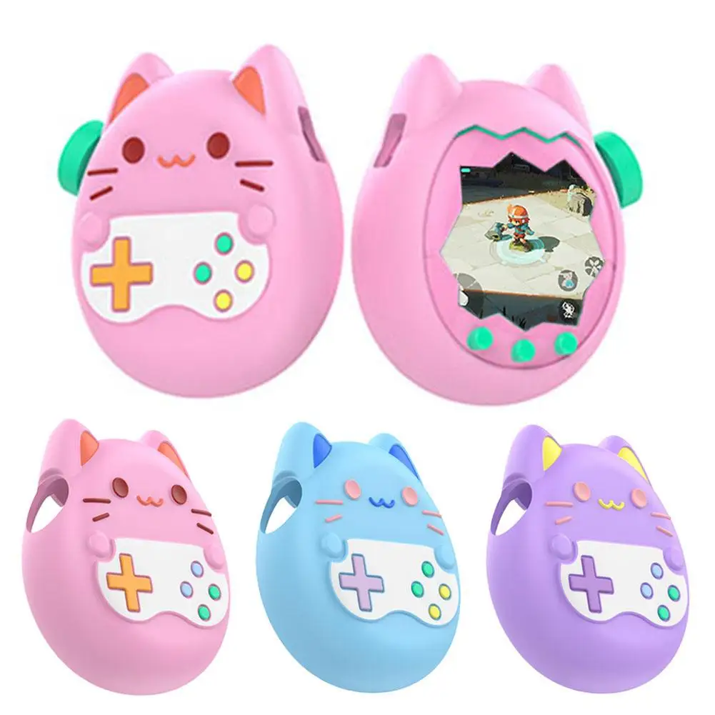 Silikonhülle für Tamagotchi Paradise, weiche, stoßfeste Schutzhülle, rutschfeste Haut für Tamagotchi Paradise Gaming-Zubehör Image
