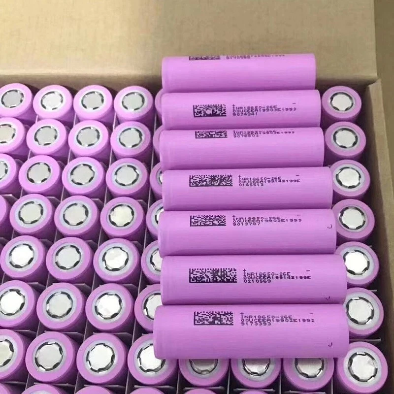 Original DMEGC INR18650-26E 18650 Batterie 2600 mah Echte Kapazität 5C Wiederaufladbare Batterien für Batterie Verpackung Lithium-batterie Image