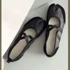 Schwarz Silber Rot Ballerinas Trainer Frauen Split Toe Ballerina Tabi Walking Turnschuhe Frau Mary Jane Schuhe Schuhe Sommer
