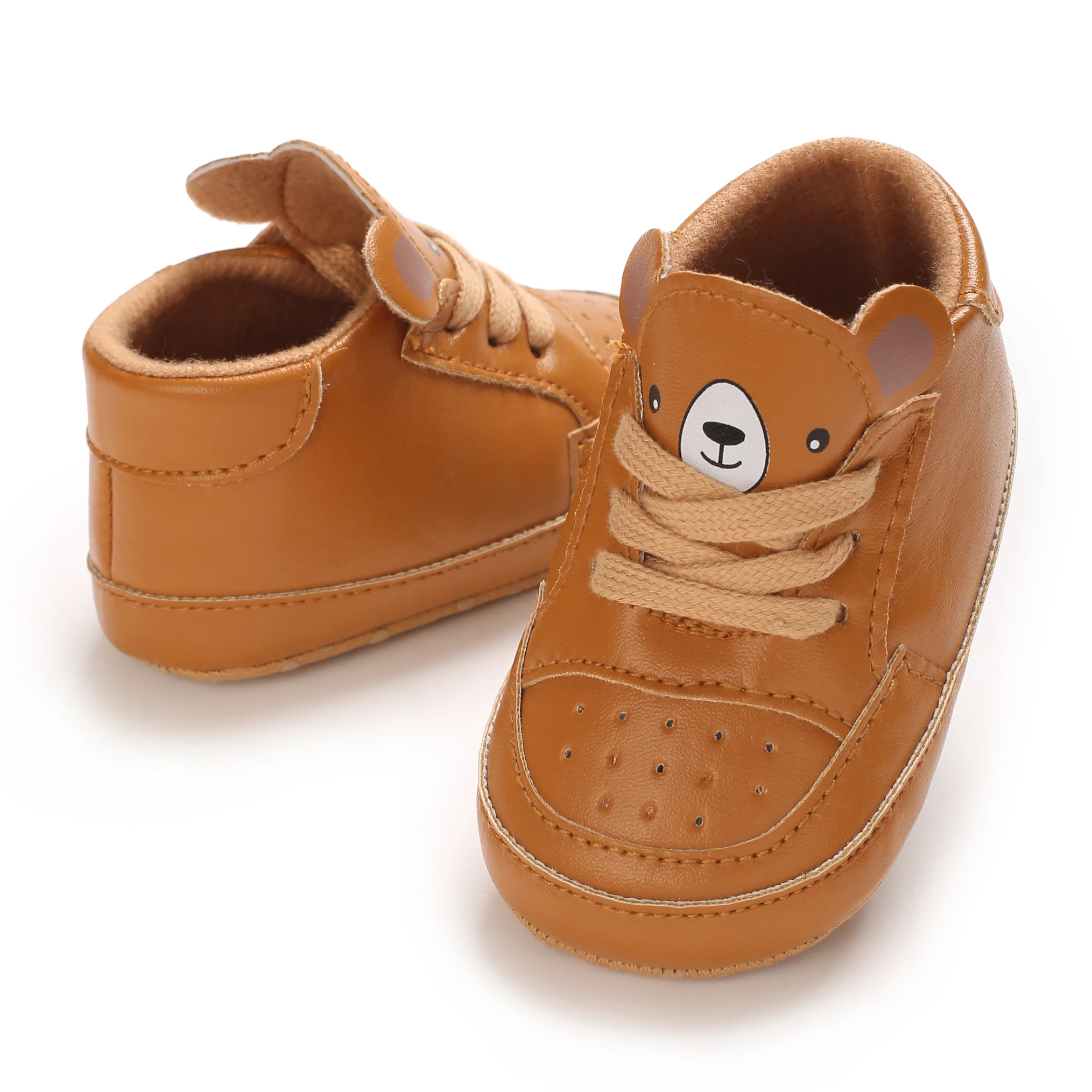 Nette Cartoon Baby Schuhe Für Frühling Und Herbst 0-18M Neugeborenen Jungen Und Mädchen Anti Slip Wanderschuhe weichen Sohlen Sport Schuhe
