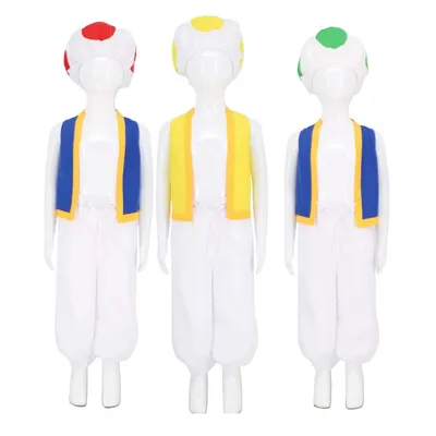 Pretend Party Super Mario Bros Cos Mushrooms Bros Erwachsenes Kinderkrötenkostüm mit Hut Image