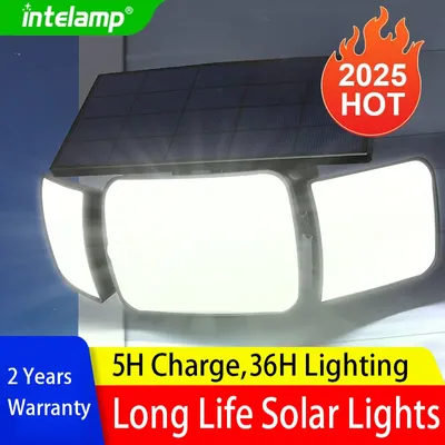 1200LM High Power Solar-Led-Licht Im Freien Leistungsstarke Außen Motion Sensor Solar Lampe Garage Garten Terrasse Weg Wand Hof Lampe