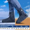 Größe 36–45, rutschfeste, wasserdichte Schuhe, wiederverwendbar, für Outdoor, Wandern, Radfahren, Moto, Regenstiefel, Schuhe, regendicht, Hosen, Bein, Schuhe