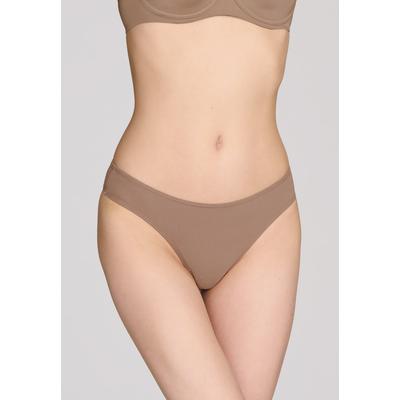 Plus Size Women's The Thong- Cotton by CUUP in Taupe (Size 7 / 2X)