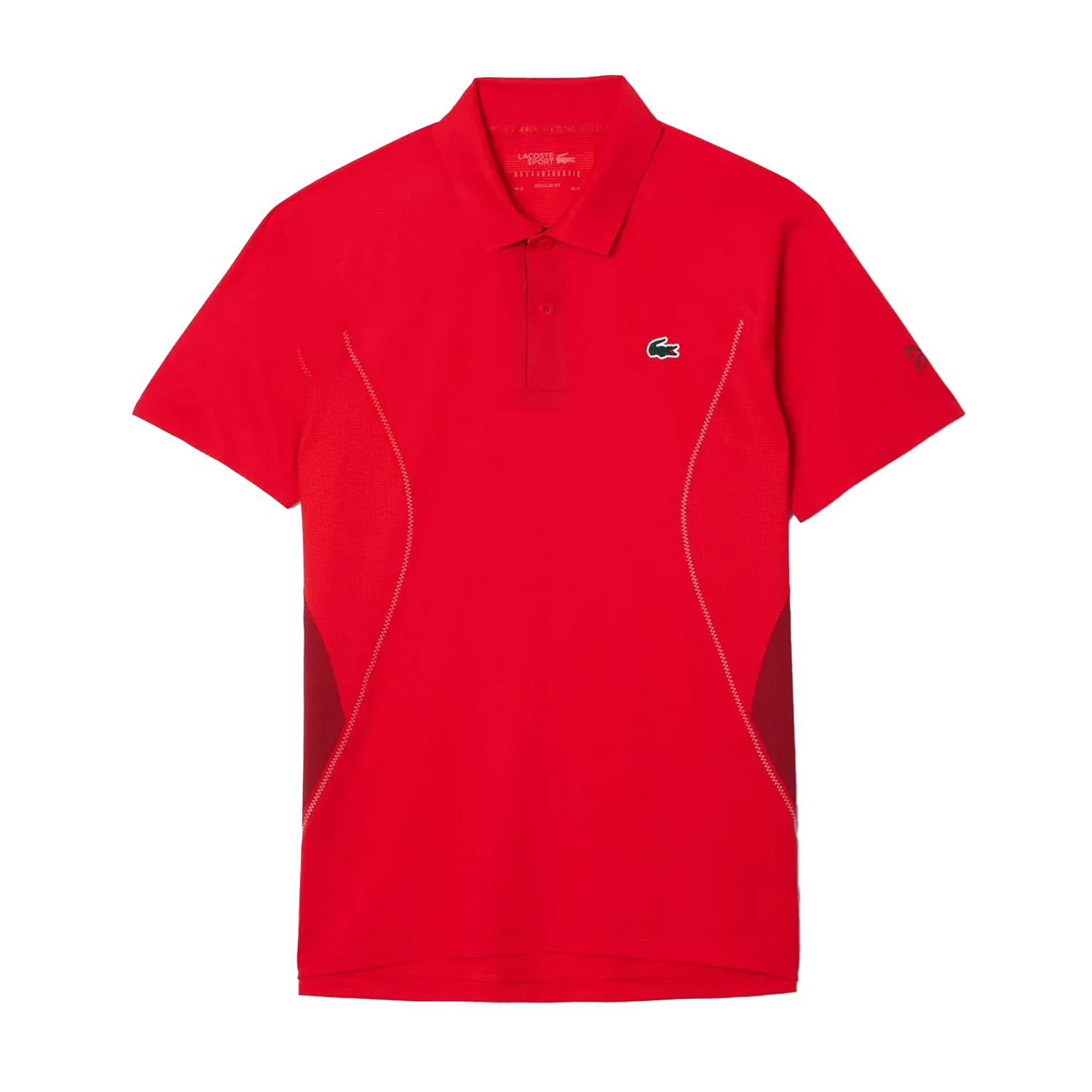Lacoste - "Novak Djokovic" Poloshirt für Herren - Tennis (Rot) Image