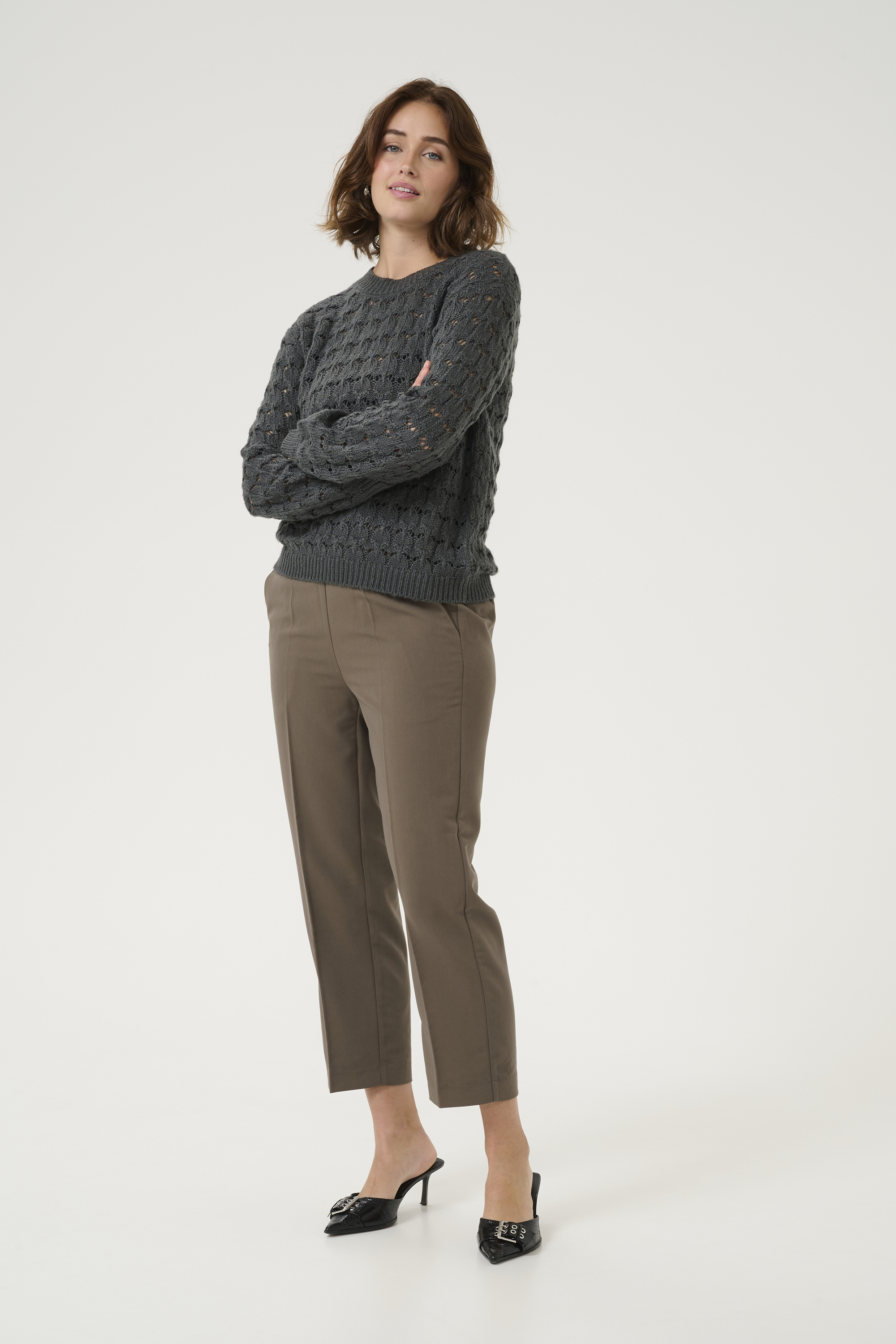 Strickpullover Regular fit dark grey Image