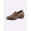 Slipper CLASSIC BASICS, Damen, Gr. 36, braun, Leder, Glattleder, Rindsleder, Basic, Schuhe Slipper