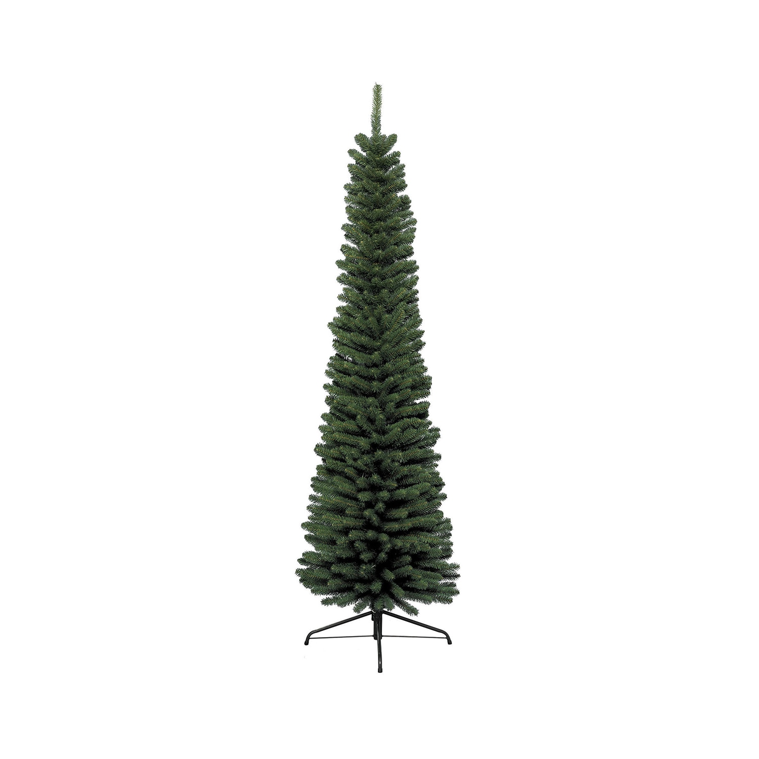 Künstlicher Weihnachtsbaum GILDE "Nadelbaum im Ständer", grün, B:70cm H:240cm T:70cm, Kunststoff, Weihnachtsbäume, Kunststoff grün, ØxH: 70x240 cm Image