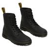 Schnürboots DR. MARTENS "Combs", Herren, Gr. 43, schwarz, Leder, klassisch, Schuhe, Schnürboots, Freizeitstiefelette mit Anziehlasche
