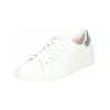 Sneaker PAUL GREEN "Paul Green Sneaker Leder/Textil", Damen, Gr. 40,5, weiß (weiß, gold), Leder, Textil, casual, Schuhe
