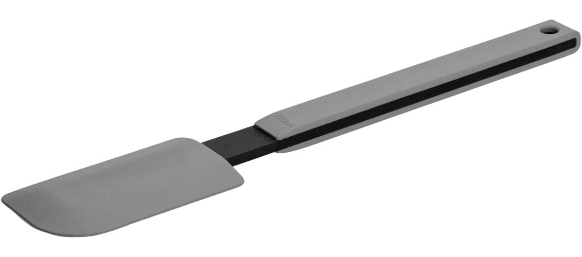Teigschaber WOLL "Cook it", grau, B:5,5cm H:1,5cm, Kunststoff, Silikon, Küchenpaletten, aus hochwertigem Kunststoff und Silikon Image