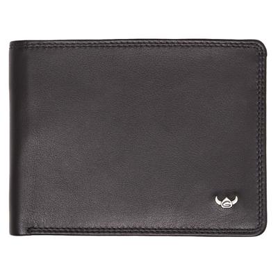 Golden Head Polo Geldbörse RFID Leder 12,5 cm schwarz Schwarz Herren Image