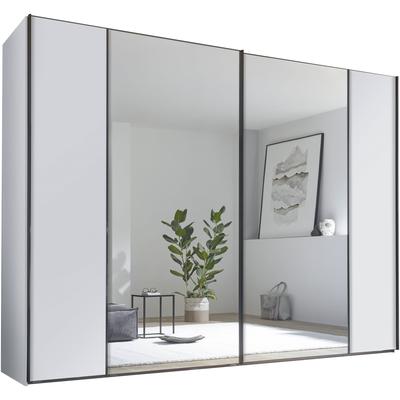 Schwebetürenschrank STAUD "Sonett 120 G, Made in Germany", weiß, B:270cm H:240cm T:68cm, Holzwerkstoff, Schränke, mit vier verschiedenen Ausstattungsvarianten Image