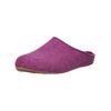 Hausschuh HAFLINGER "Haflinger Hausschuhe Filz", Damen, Gr. 40, lila, Filz, casual, Schuhe