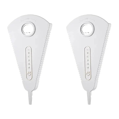 2er-Pack multifunktionaler Glasöffner – universelle manuelle Flasche Dosendeckelöffner mit magnetischem Design, einfacher Drehverschlussöffner für den Einsatz in der Küche Image