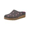 Hausschuh HAFLINGER "Haflinger Hausschuhe Filz", Damen, Gr. 39, grau (anthrazit), Filz, casual, Schuhe