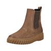 Stiefelette PAUL GREEN "Paul Green Stiefelette Nubukleder/Textil", Damen, Gr. 38, braun (tabak), Nubukleder, Textil, casual, Schuhe