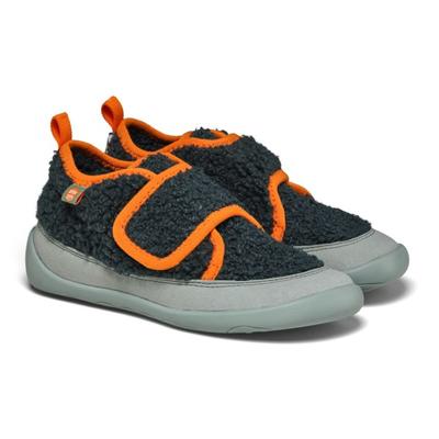 Affenzahn - Kid's Hausschuh Vegan Fleecy - Hüttenschuhe 32 | EU 32 grau Image