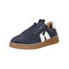 Sneaker CAPRICE "Caprice Sneaker Leder", Damen, Gr. 41, blau (blau, weiß), Leder, casual, Schuhe