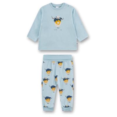Sanetta - Kid's Pyjama 1/1 222294+222295 - Schlafanzug Gr 74 grau Image