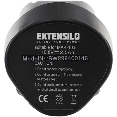 Akku Ersatz für Makita BL1013, BL1014 für Elektrowerkzeug (2500 mAh, Li-Ion, 10,8 v) - Extensilo Image