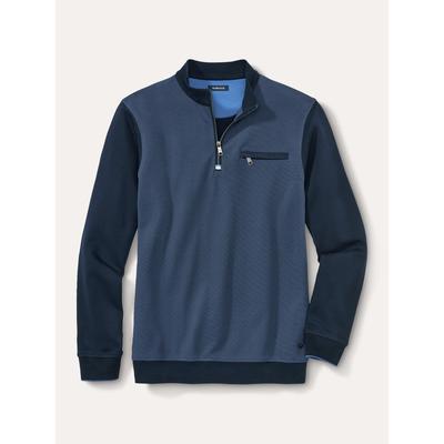 Walbusch Herren Everyday Wollpullover Blau Image
