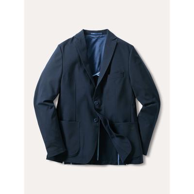 Walbusch Herren Macht alles mit Sakko Blau noch offen: Muster Image