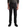Chinohose MARC O'POLO "aus Bio-Baumwolle-Mix mit TENCEL™Lyocell", Herren, Gr. 33, Länge 32, schwarz, Obermaterial: 58% Baumwolle, 40% Lyocell, 2% Elasthan, unifarben, elegant, gerade, unten schmal normal, Hosen