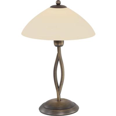 Tischlampe - Capri - bronze - glas metall - ø 30cm - - Steinhauer Image