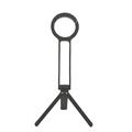 Supporto per cellulare in lega con anello magnetico, anello regolabile, fibbia magnetica pieghevole