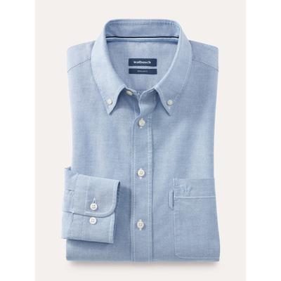 Walbusch Herren Premium Oxford-Hemd Blau Image