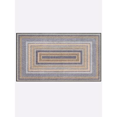 Fußmatte HEINE HOME Gr. 7, grau (grau, taupe), B:110cm H:7mm L:170cm, Polyamid, Kunstfaser, Teppiche Image
