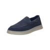 Slipper BUGATTI "bugatti Slipper Veloursleder", Herren, Gr. 45, blau, Veloursleder, casual, Schuhe
