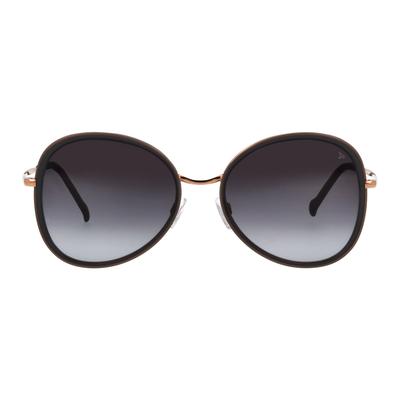 Sonnenbrille TITANFLEX "TITANFLEX Sonnenbrille", Damen, Gr. One Size, hellgold, new york grau matt, Brillen