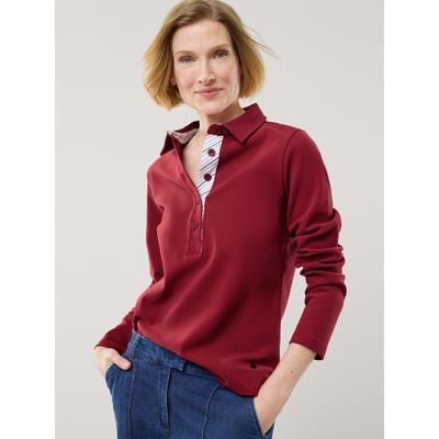 Walbusch Damen Edeljersey Polo Lila noch offen: Muster Image