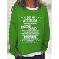 felpa da donna pullover casual verde blu cachi abbigliamento quotidiano scollo tondo manica lunga s m l xl xxl tessuto morbido traspirante e confortevole