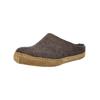 Hausschuh HAFLINGER "Haflinger Hausschuhe Filz", Herren, Gr. 42, braun, Filz, casual, Schuhe