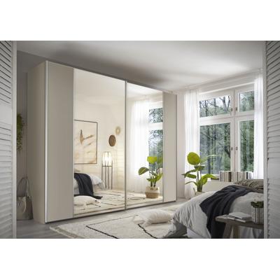 Schwebetürenschrank STAUD "Sonett 120, Made in Germany", beige (sand), B:270cm H:240cm T:68cm, Holzwerkstoff, Schränke, mit vier verschiedenen Ausstattungsvarianten Image