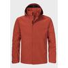 Outdoorjacke SCHÖFFEL "Jacket Gmund M", Herren, Gr. 48, 5590, rot, Oberstoff: Aussenseite: 100% Polyester; (Membran: Polyurethan); Futter Rumpf oben: 100% Polyester, sportlich, regular fit, hoch geschlossener Ausschnitt, Langarm, Jacken