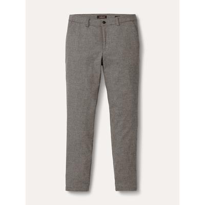 Walbusch Herren Premium Sport-Flanell Hose Beige gemustert Image