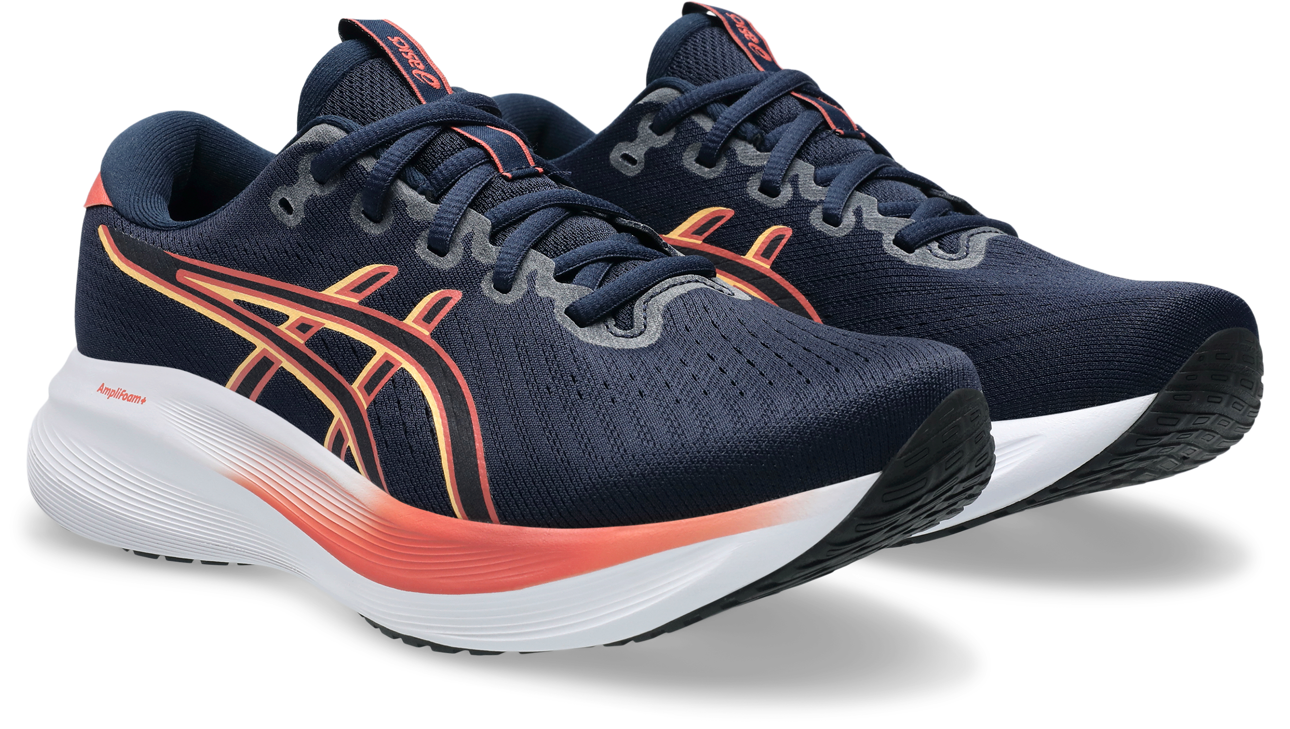 Laufschuh ASICS "GEL-EXCITE 11", Gr. 40, rosa (midnight, schwarz pink clay), Textil, Schuhe
